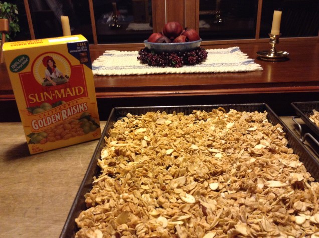 032415 homemade granola