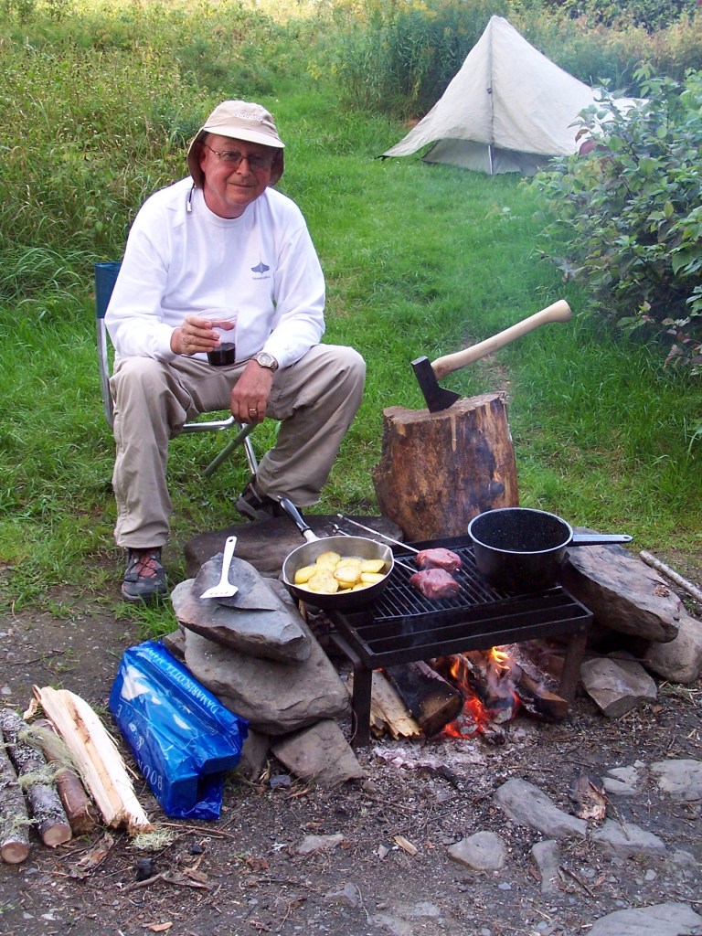 Camp at Long Lake Dam